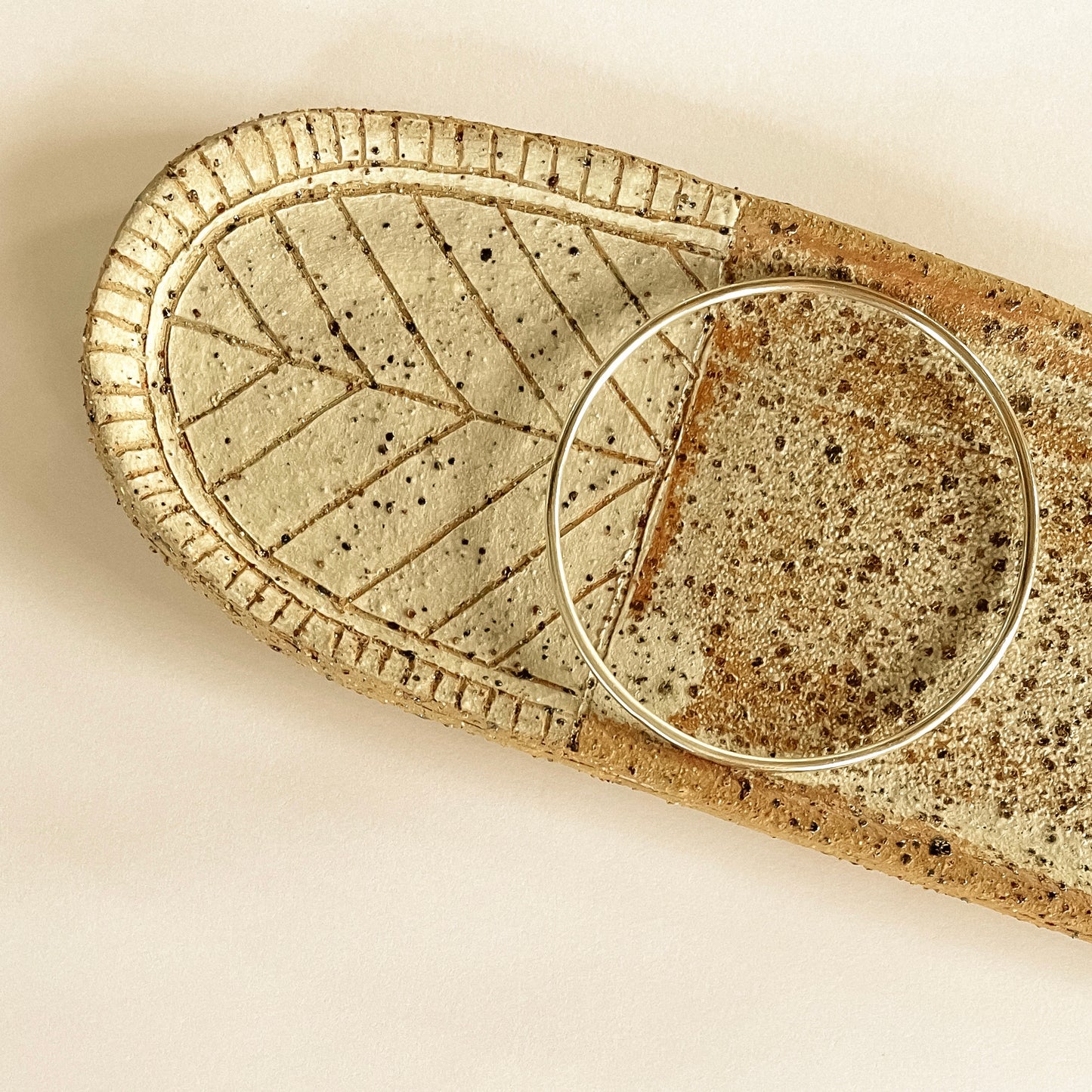 Fine Silver Bangle