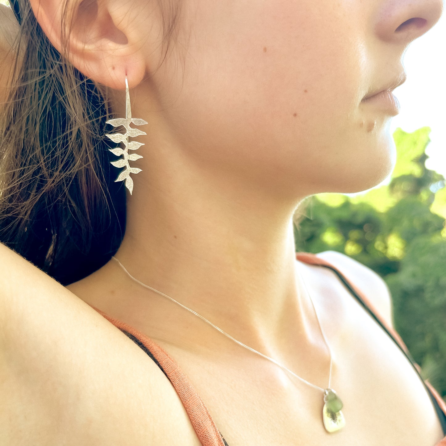 Heliconia | Sexy Pink earrings