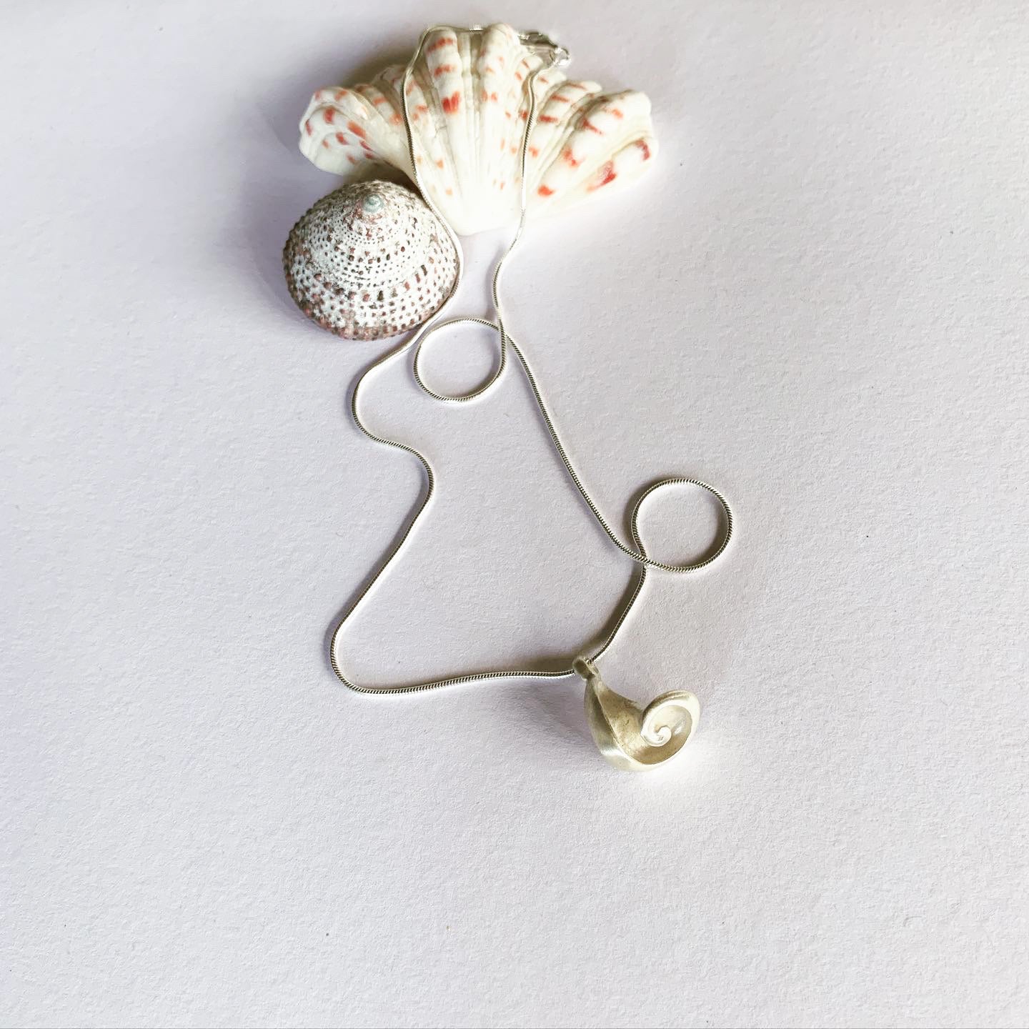 Anahata Shell Pendant