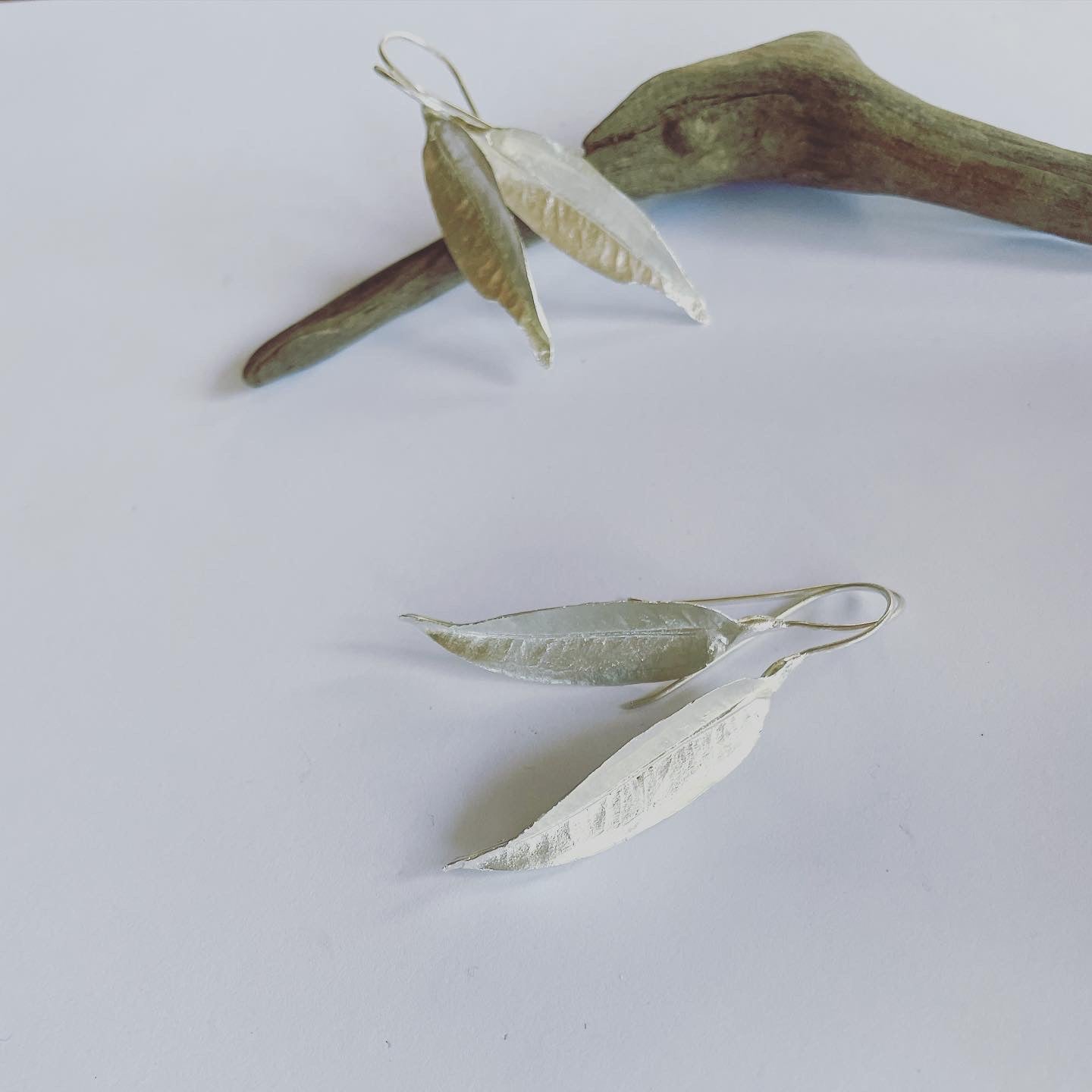 Aurae Leaf Earrings