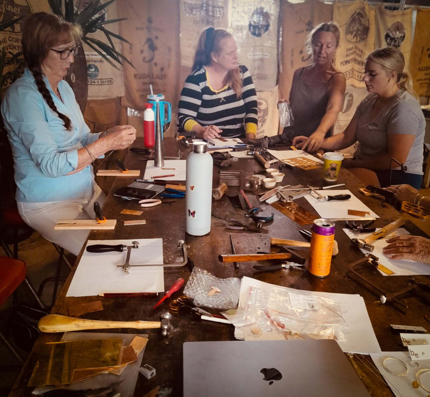 Silversmithing Workshop ~ earrings and pendant making