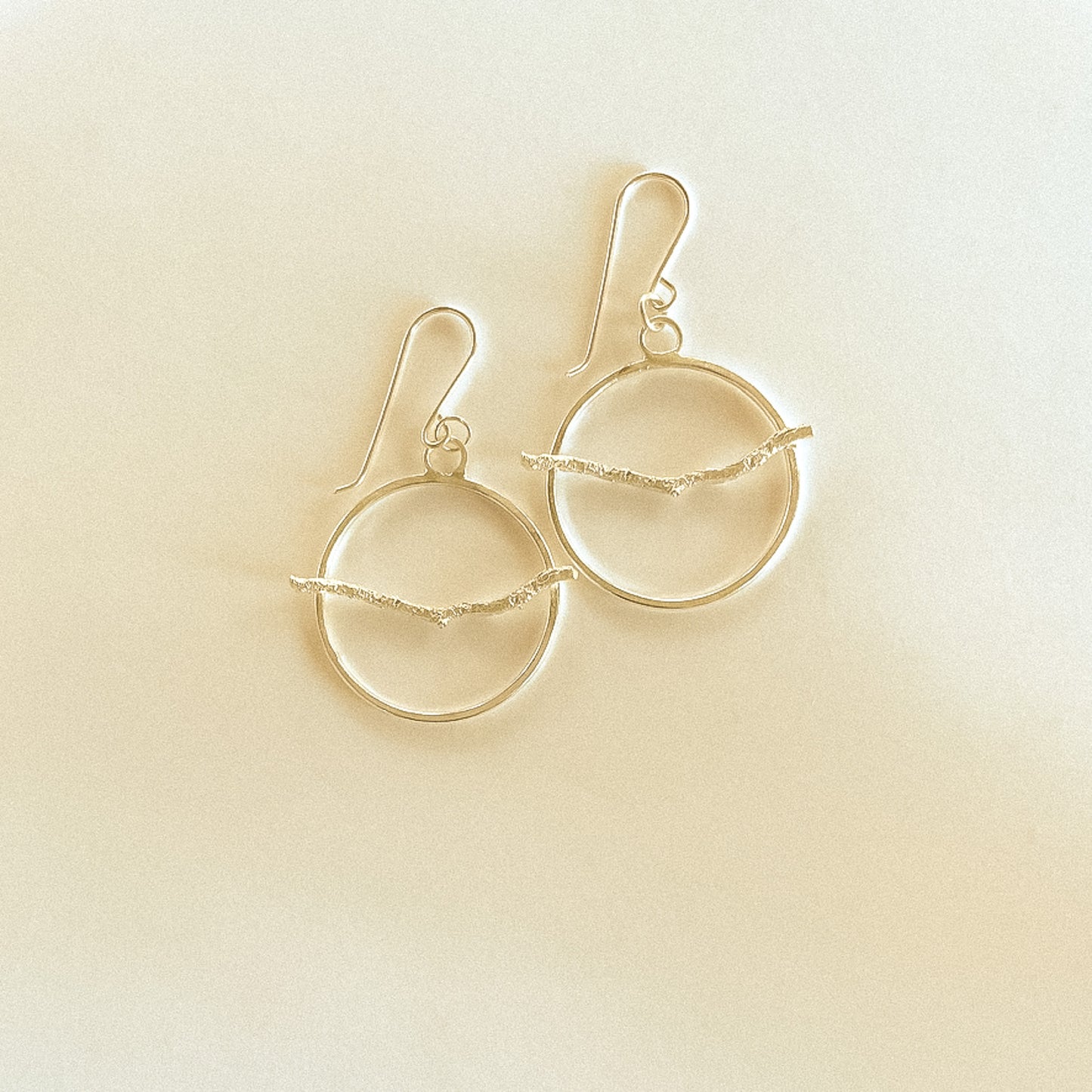 Twig Hoop Earrings