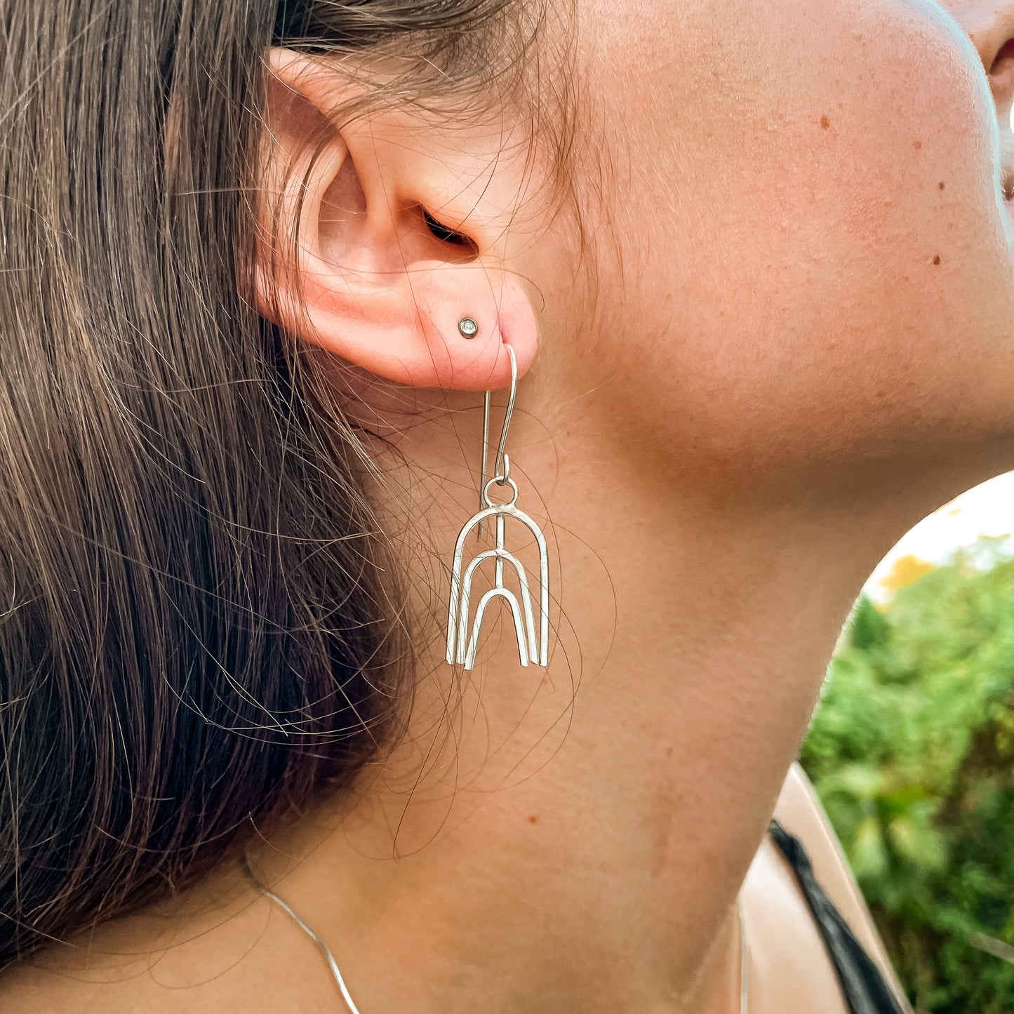 Rainbow earrings