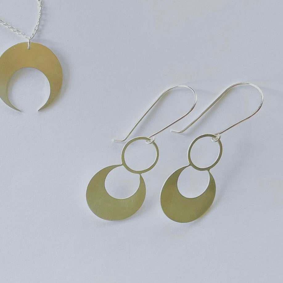 Silver Chandra Earrings