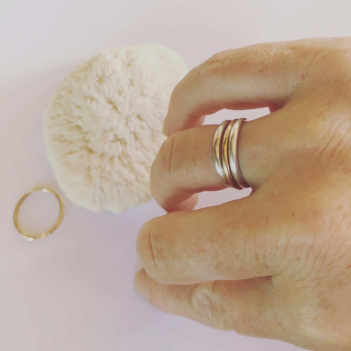 Stacker Medium Gold Ring