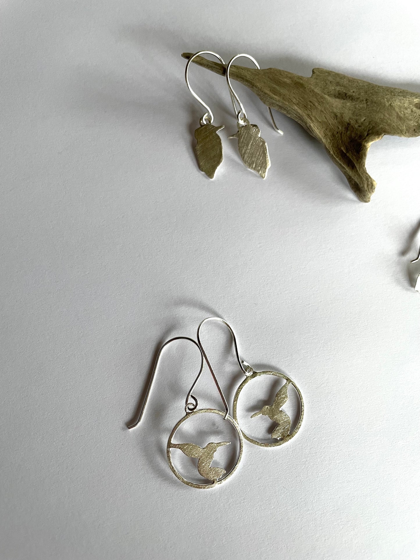 Sunbird Hoop Earrings