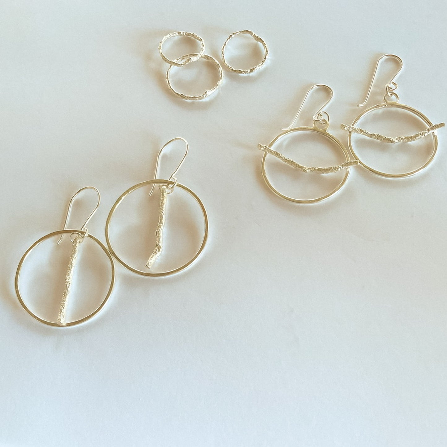 Twig Hoop Earrings
