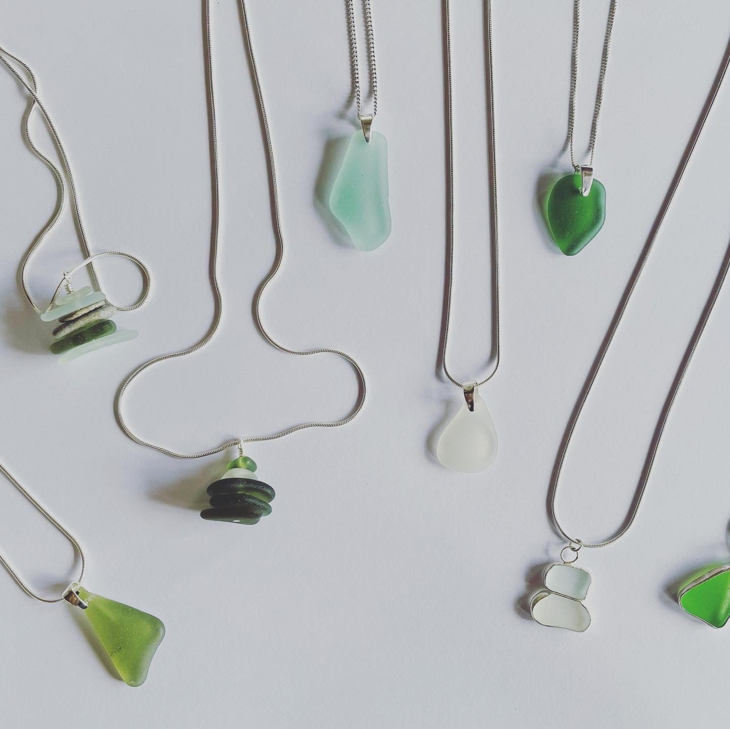 Naturally ocean tumbled sea glass drop pendant on sterling silver chain Sea foam, light aqua sea glass........ ocean light....... ocean feels........ It's the simple things........ creating small intimate moments where one can feel the expansion...... light to wear from ocean to heart💕 Each piece may slightly vary as no piece of beach glass is the same.