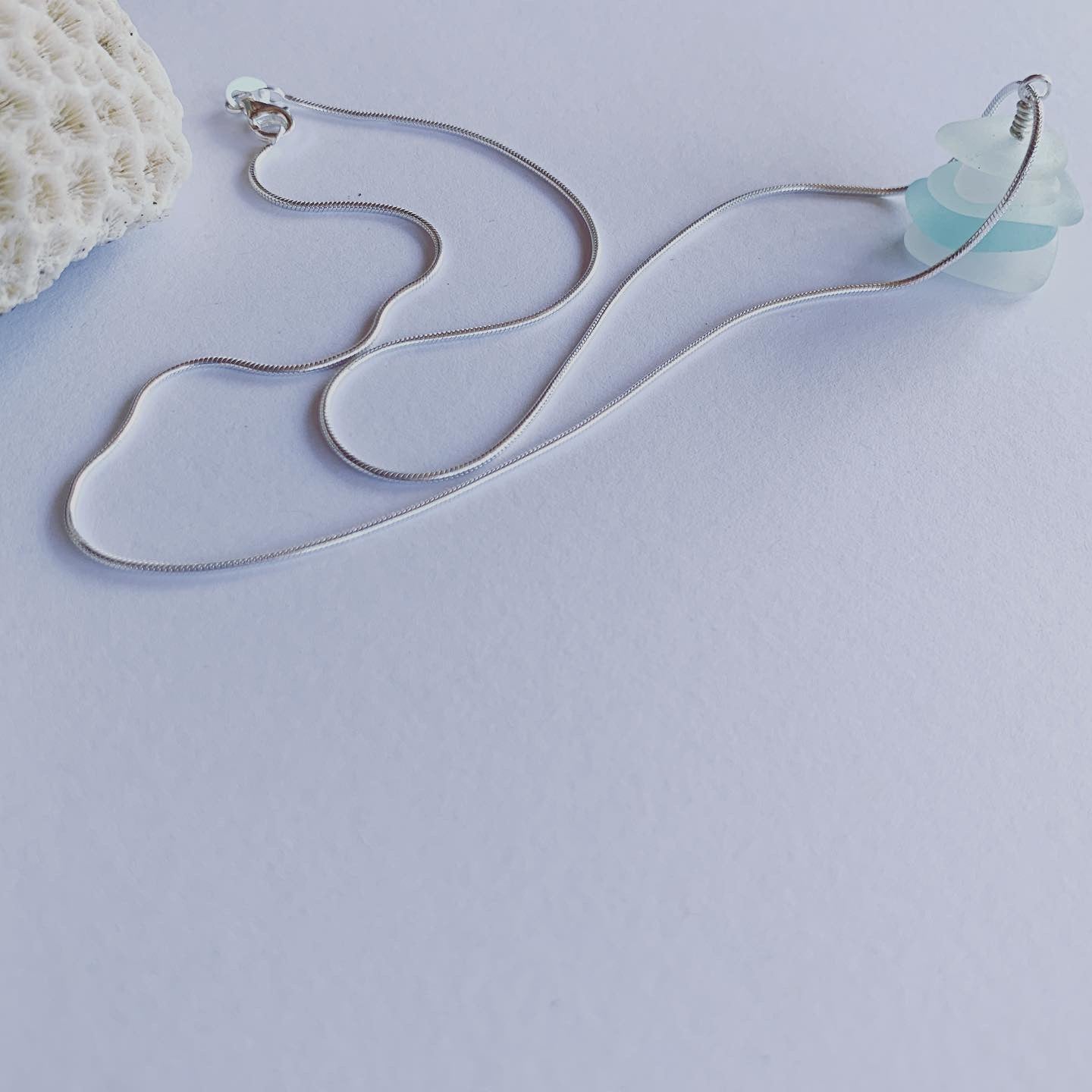 Ocean Hues Serenity Stack Necklace