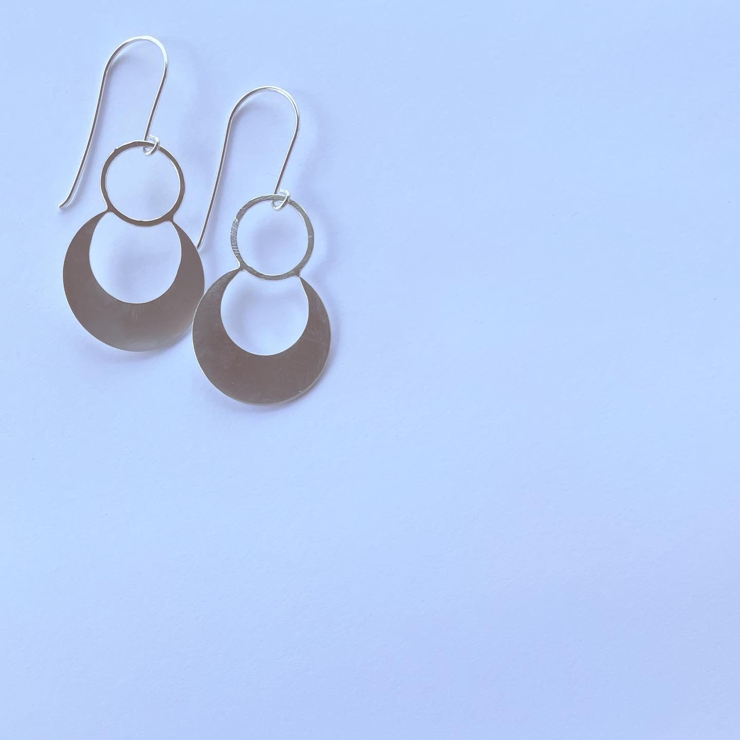 Chandra Earrings in Silver