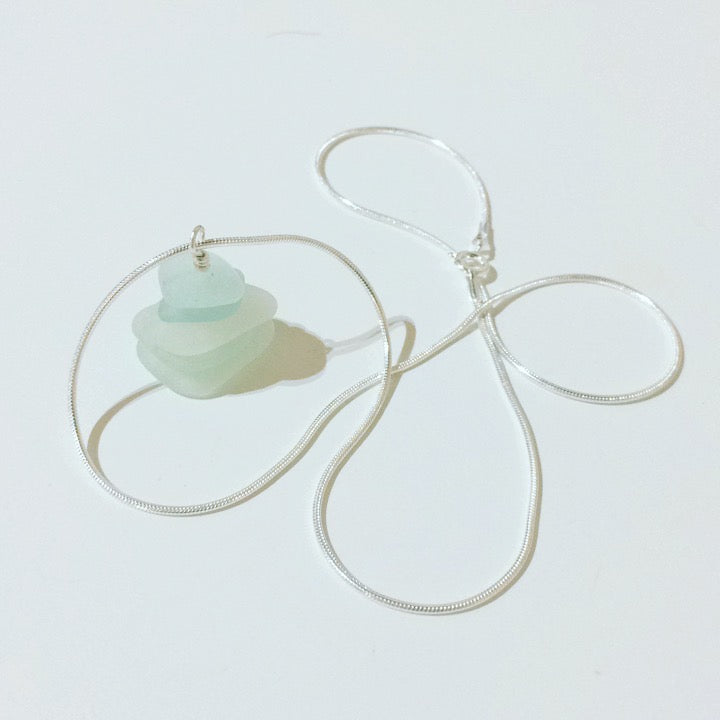 Ocean Hues Serenity Stack Necklace