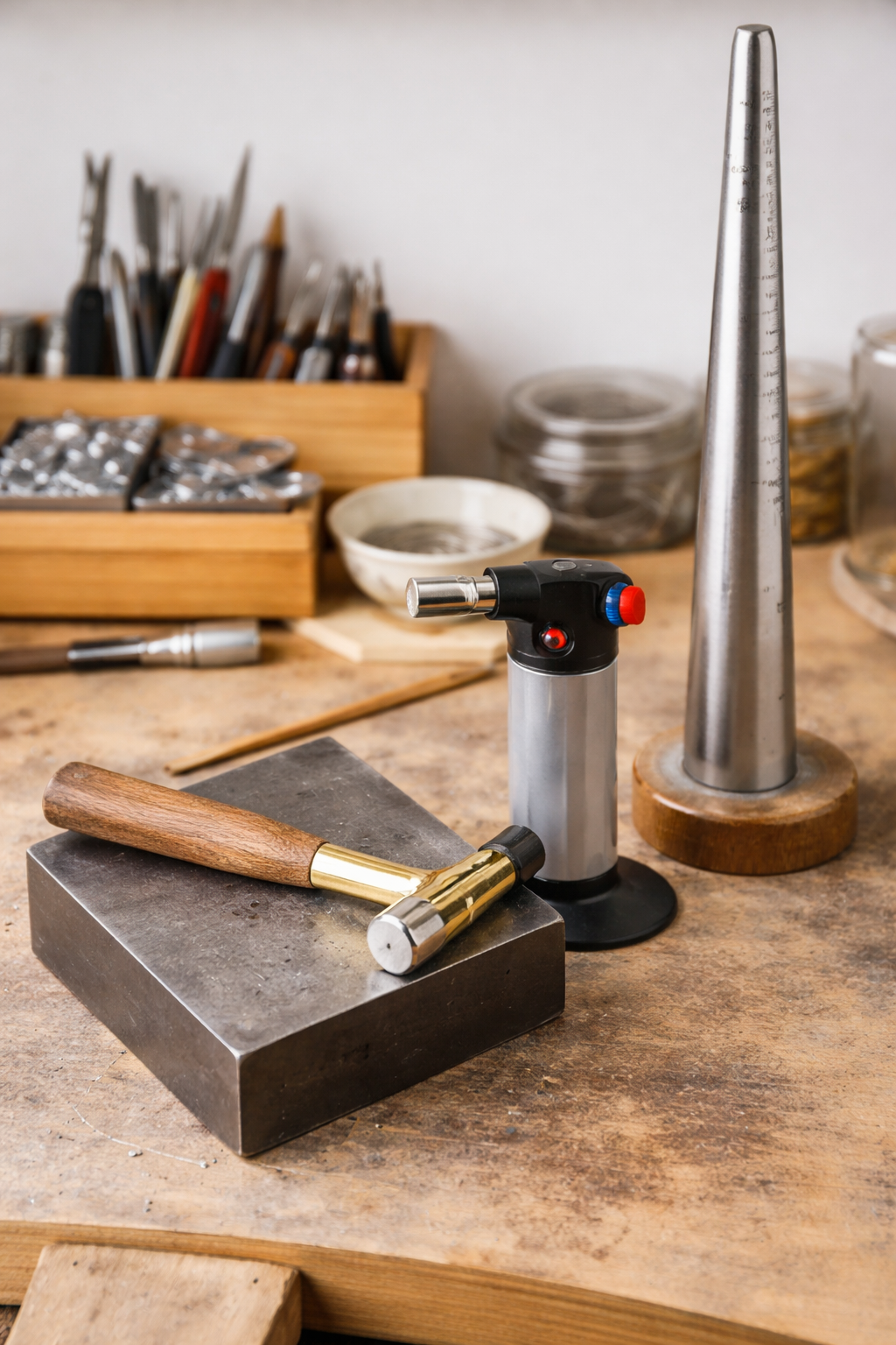 Silversmithing Workshop ~ earrings and pendant making