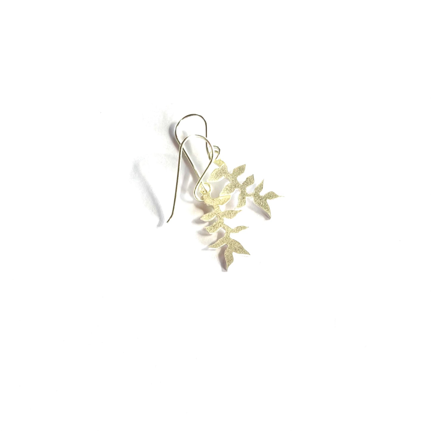 Heliconia dangle earrings