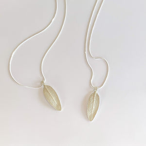 Sage Leaf Necklace