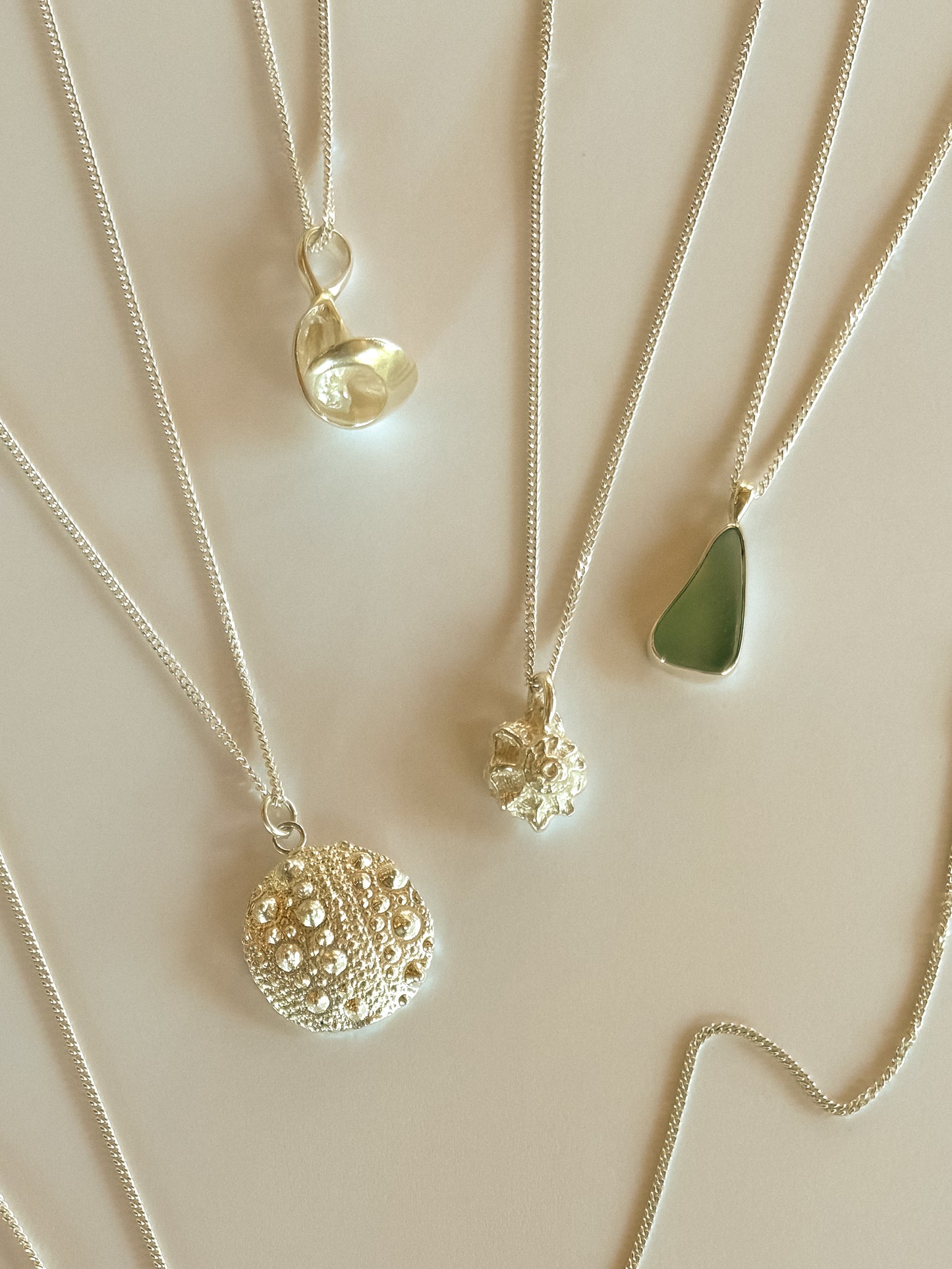 Sea glass necklace 2