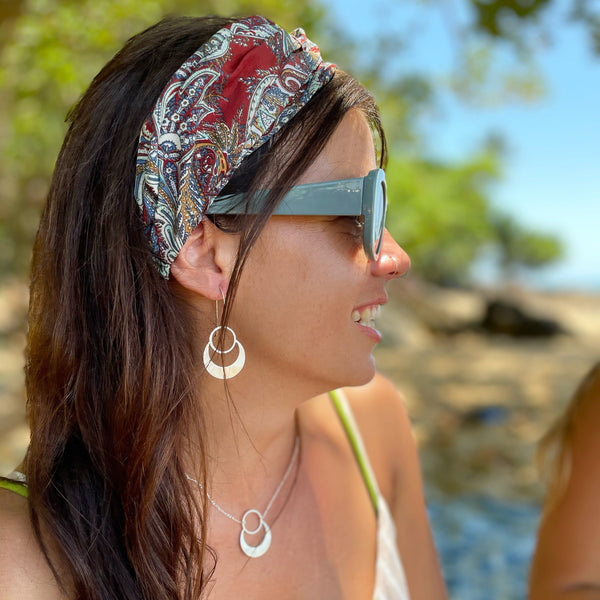 Chandra Earrings in silver