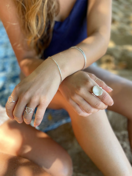 Solid Sterling Silver Bangle